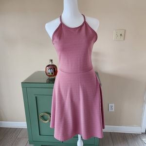 Olivia Rae Knee High Sleeveless Dress Pink Size Small